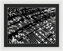 Music Painting - Framed Print