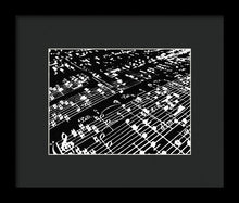 Music Painting - Framed Print