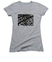 Music Painting - Women's V-Neck (Athletic Fit)