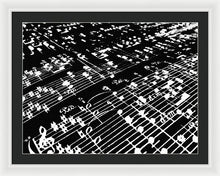 Music Painting - Framed Print