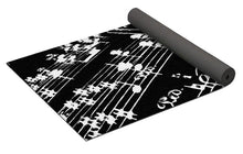 Music Painting - Yoga Mat