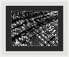 Music Painting - Framed Print