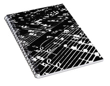 Music Painting - Spiral Notebook