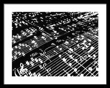 Music Painting - Framed Print