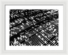Music Painting - Framed Print