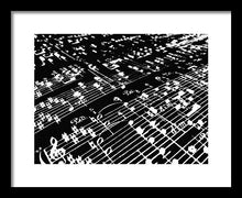 Music Painting - Framed Print
