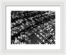 Music Painting - Framed Print