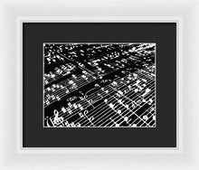 Music Painting - Framed Print
