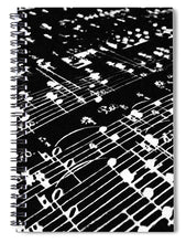 Music Painting - Spiral Notebook