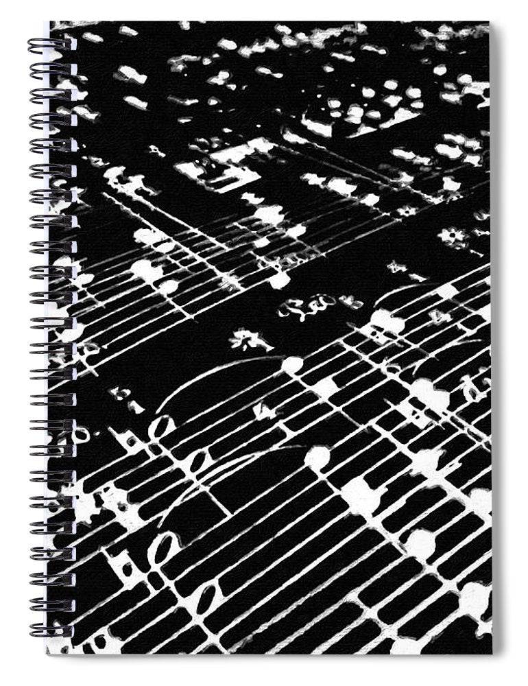 Music Painting - Spiral Notebook