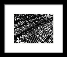Music Painting - Framed Print