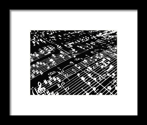 Music Painting - Framed Print