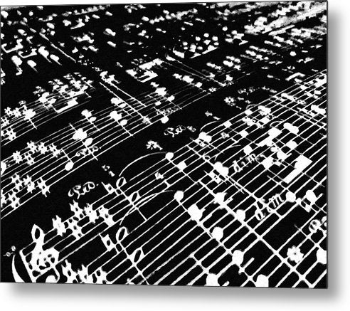 Music Painting - Metal Print
