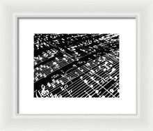 Music Painting - Framed Print