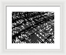 Music Painting - Framed Print