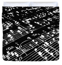 Music Painting - Duvet Cover