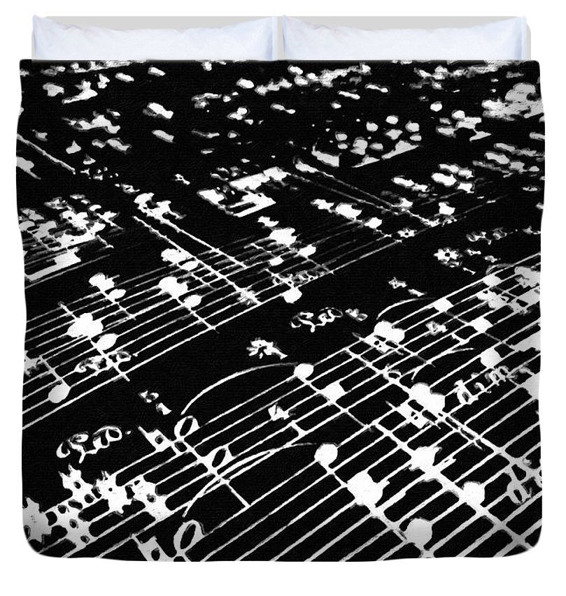 Music Painting - Duvet Cover