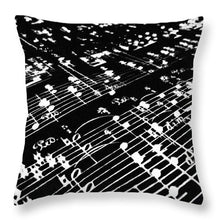 Music Painting - Throw Pillow