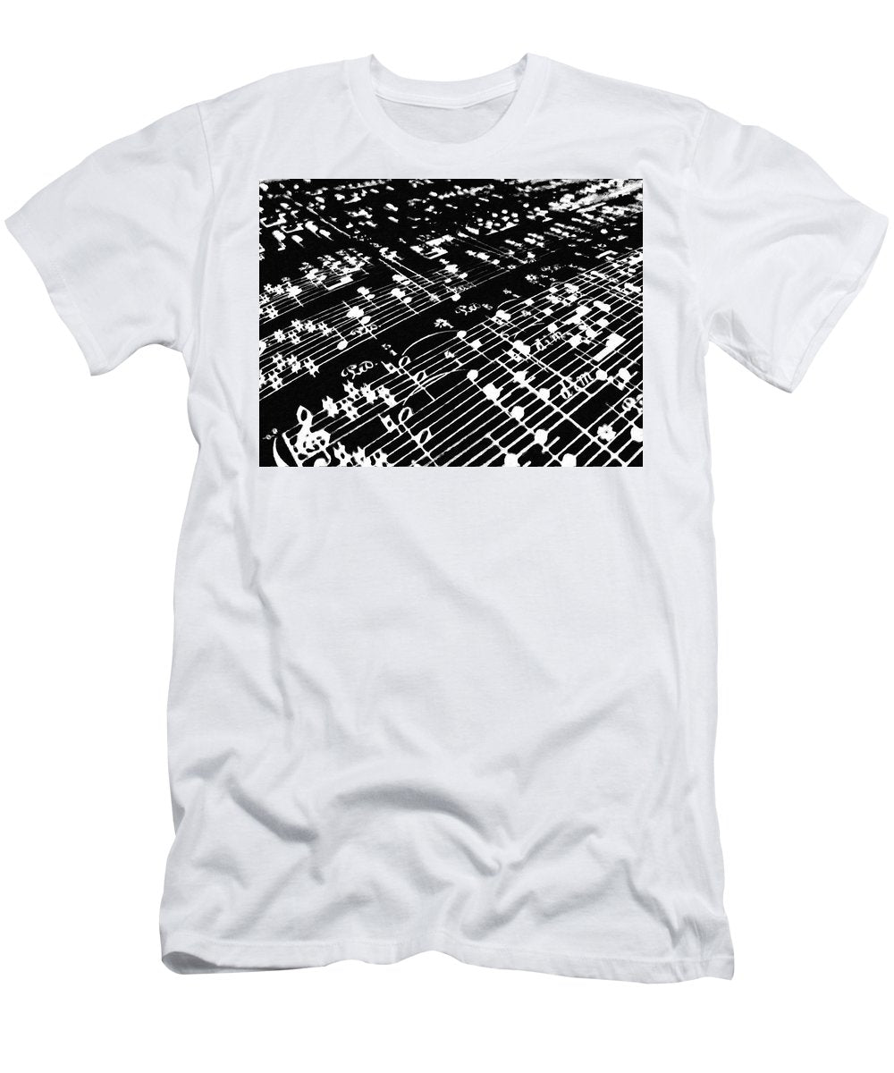 Music Painting - Men's T-Shirt (Athletic Fit)