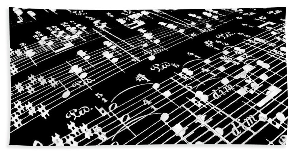 Music - Beach Towel