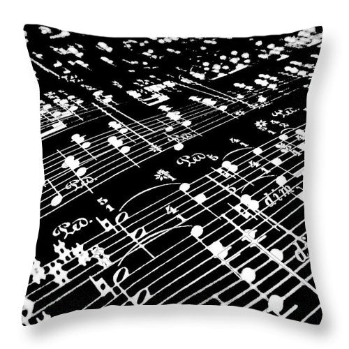 Music - Throw Pillow