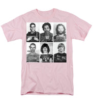 Musical Mug Shots Three Legends Very Large Original Photo 6 - Men's T-Shirt  (Regular Fit)