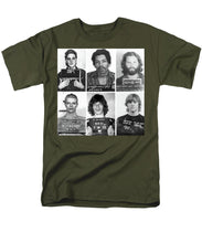 Musical Mug Shots Three Legends Very Large Original Photo 6 - Men's T-Shirt  (Regular Fit)