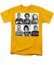 Musical Mug Shots Three Legends Very Large Original Photo 6 - Men's T-Shirt  (Regular Fit)