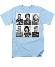 Musical Mug Shots Three Legends Very Large Original Photo 6 - Men's T-Shirt  (Regular Fit)