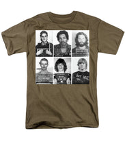 Musical Mug Shots Three Legends Very Large Original Photo 6 - Men's T-Shirt  (Regular Fit)