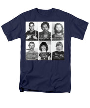 Musical Mug Shots Three Legends Very Large Original Photo 6 - Men's T-Shirt  (Regular Fit)