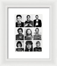 Musical Mug Shots Three Legends Very Large Original Photo 9 - Framed Print