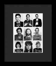 Musical Mug Shots Three Legends Very Large Original Photo 9 - Framed Print