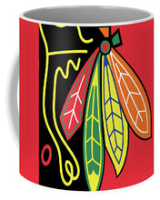 Native American Indian Blackhawks Of Chicago - Mug