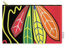 Native American Indian Blackhawks Of Chicago - Carry-All Pouch