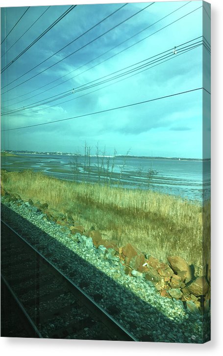 New Jersey From The Train 1 - Canvas Print
