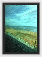 New Jersey From The Train 1 - Framed Print