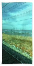 New Jersey From The Train 1 - Bath Towel
