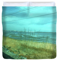 New Jersey From The Train 1 - Duvet Cover