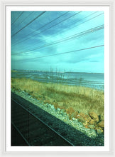New Jersey From The Train 1 - Framed Print