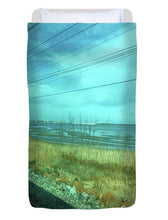 New Jersey From The Train 1 - Duvet Cover