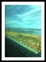 New Jersey From The Train 1 - Framed Print