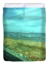 New Jersey From The Train 1 - Duvet Cover