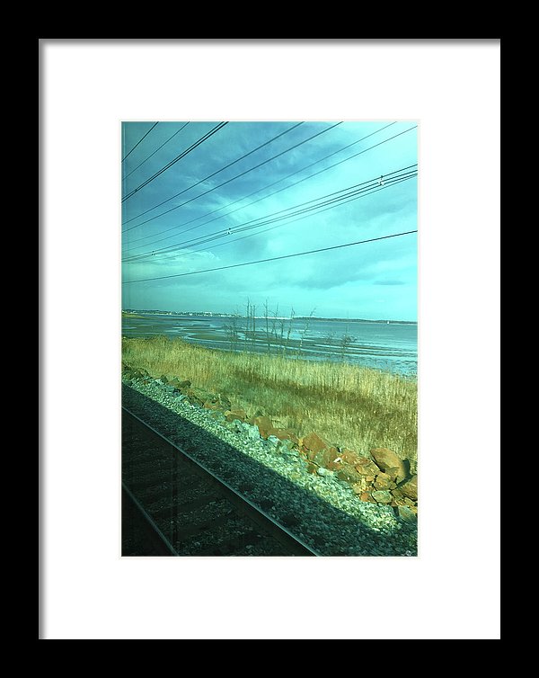 New Jersey From The Train 1 - Framed Print
