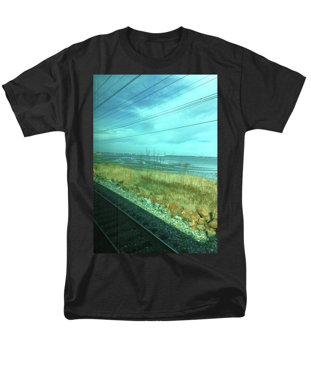 New Jersey From The Train 1 - Men's T-Shirt  (Regular Fit)
