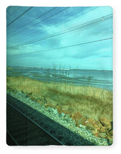 New Jersey From The Train 1 - Blanket