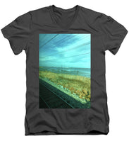 New Jersey From The Train 1 - Men's V-Neck T-Shirt