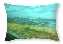 New Jersey From The Train 1 - Throw Pillow