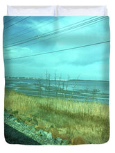 New Jersey From The Train 1 - Duvet Cover