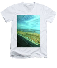 New Jersey From The Train 1 - Men's V-Neck T-Shirt